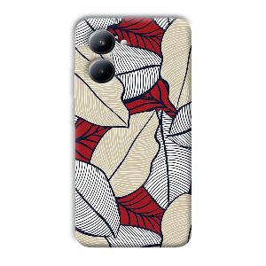 Leafy Pattern Phone Customized Printed Back Cover for Realme C33