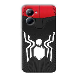 Spider Phone Customized Printed Back Cover for Realme C33