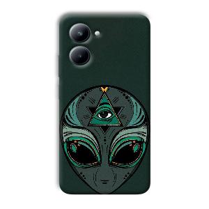 Alien Phone Customized Printed Back Cover for Realme C33