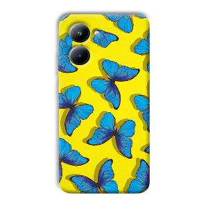Butterflies Phone Customized Printed Back Cover for Realme C33