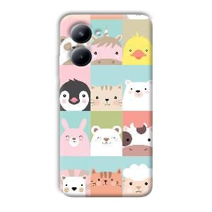 Kittens Phone Customized Printed Back Cover for Realme C33