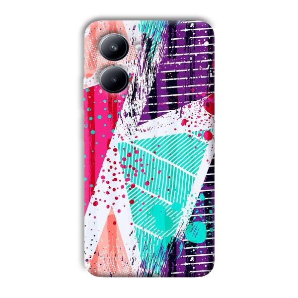 Paint  Phone Customized Printed Back Cover for Realme C33
