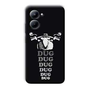 Dug Phone Customized Printed Back Cover for Realme C33