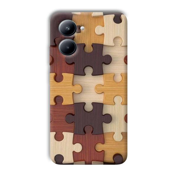 Puzzle Phone Customized Printed Back Cover for Realme C33