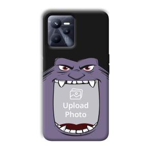 Purple Monster Customized Printed Back Cover for Realme C35