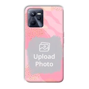 Sparkly Pink Customized Printed Back Cover for Realme C35