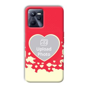Heart Customized Printed Back Cover for Realme C35