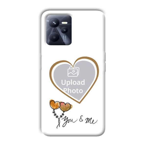 You & Me Customized Printed Back Cover for Realme C35
