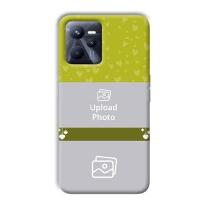 Moss Green Customized Printed Back Cover for Realme C35