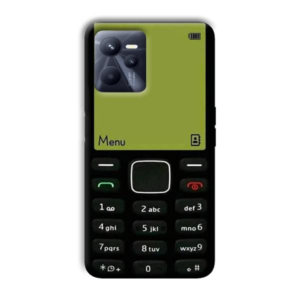 Nokia Feature Phone Customized Printed Back Cover for Realme C35