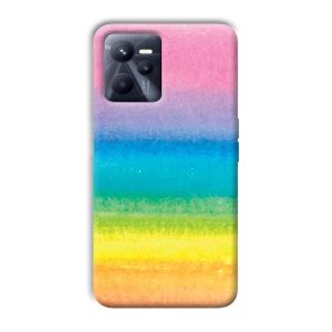 Colors Phone Customized Printed Back Cover for Realme C35