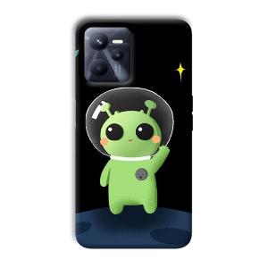 Alien Character Phone Customized Printed Back Cover for Realme C35