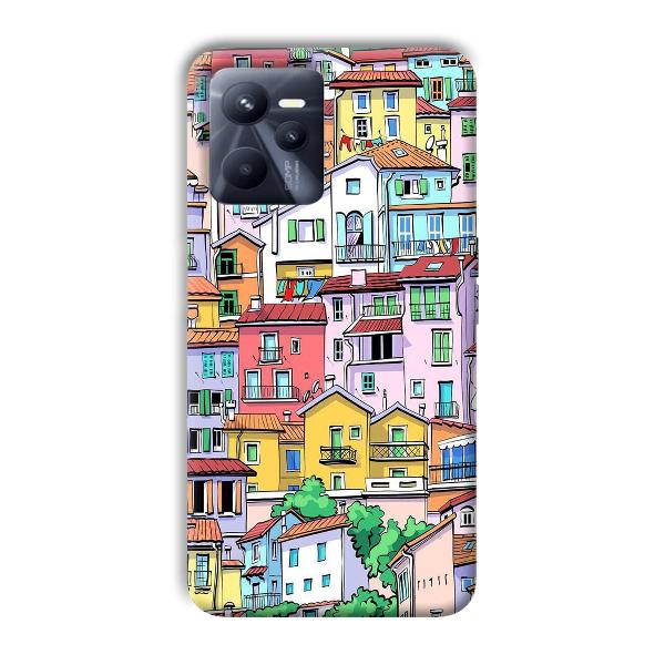 Colorful Alley Phone Customized Printed Back Cover for Realme C35