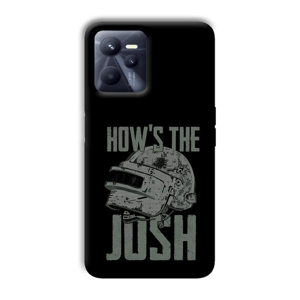 How's The Josh Phone Customized Printed Back Cover for Realme C35