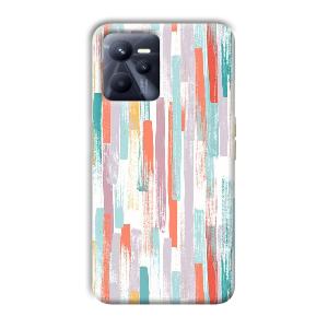 Light Paint Stroke Phone Customized Printed Back Cover for Realme C35
