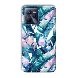 Banana Leaf Phone Customized Printed Back Cover for Realme C35