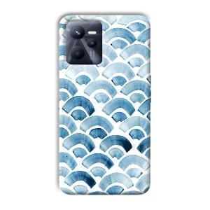 Block Pattern Phone Customized Printed Back Cover for Realme C35