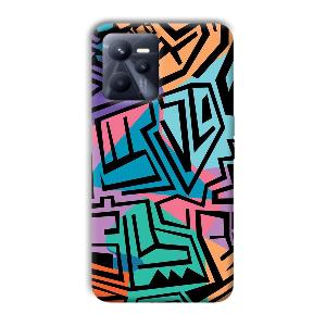 Patterns Phone Customized Printed Back Cover for Realme C35