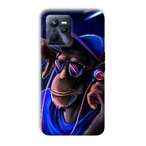 Cool Chimp Phone Customized Printed Back Cover for Realme C35