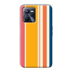 Colorful Pattern Phone Customized Printed Back Cover for Realme C35