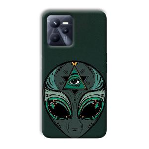 Alien Phone Customized Printed Back Cover for Realme C35