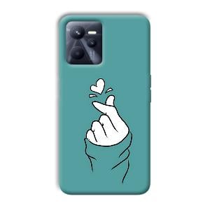 Korean Love Design Phone Customized Printed Back Cover for Realme C35