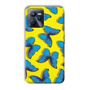 Butterflies Phone Customized Printed Back Cover for Realme C35