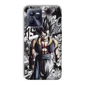 Goku Phone Customized Printed Back Cover for Realme C35