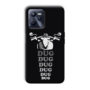 Dug Phone Customized Printed Back Cover for Realme C35