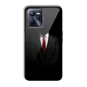 Hitman Customized Printed Glass Back Cover for Realme C35