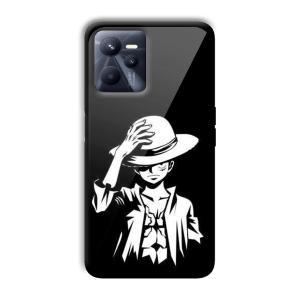 Cool Dude Customized Printed Glass Back Cover for Realme C35