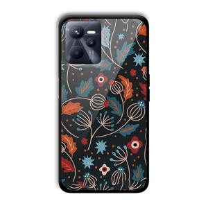 Nature Customized Printed Glass Back Cover for Realme C35