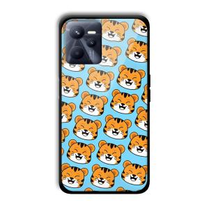 Laughing Cub Customized Printed Glass Back Cover for Realme C35
