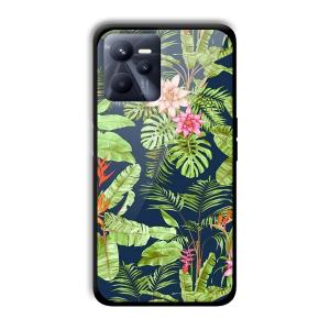 Forest at Night Customized Printed Glass Back Cover for Realme C35