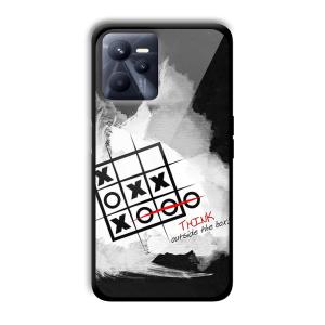 Think Outside the Box Customized Printed Glass Back Cover for Realme C35