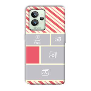 Diagnol Frame Customized Printed Back Cover for Realme GT 2 Pro