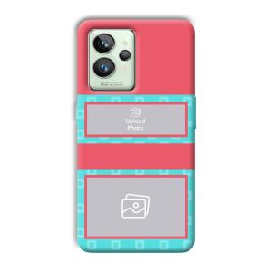 Blue Pink Customized Printed Back Cover for Realme GT 2 Pro
