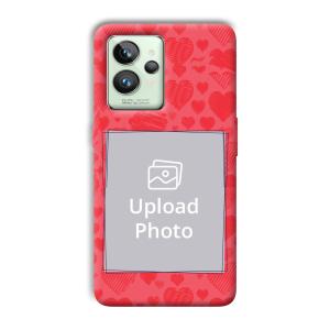 Red Hearts Customized Printed Back Cover for Realme GT 2 Pro