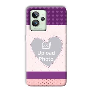 Purple Hearts Customized Printed Back Cover for Realme GT 2 Pro