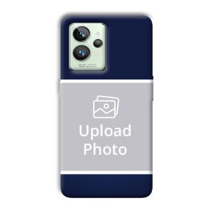 Blue White Customized Printed Back Cover for Realme GT 2 Pro