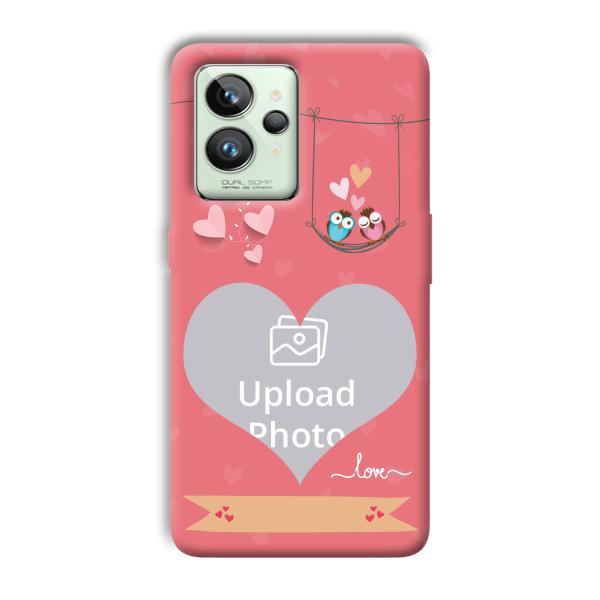 Love Birds Design Customized Printed Back Cover for Realme GT 2 Pro