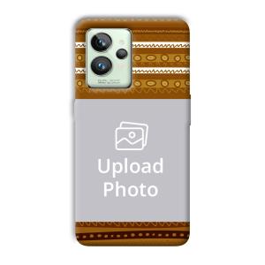 Brown Lines Customized Printed Back Cover for Realme GT 2 Pro