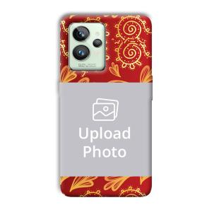 Red Design Customized Printed Back Cover for Realme GT 2 Pro