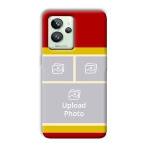 Red Yellow Collage Customized Printed Back Cover for Realme GT 2 Pro