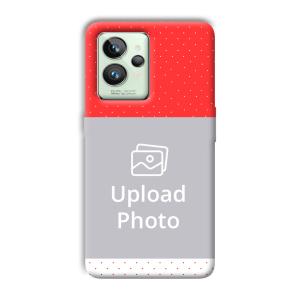 Red White Customized Printed Back Cover for Realme GT 2 Pro