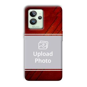 Solid Red Customized Printed Back Cover for Realme GT 2 Pro