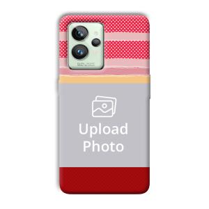 Red Pink Design Customized Printed Back Cover for Realme GT 2 Pro