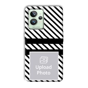 White Black Customized Printed Back Cover for Realme GT 2 Pro