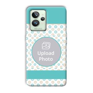 Blue Flowers Customized Printed Back Cover for Realme GT 2 Pro