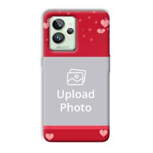 Red Pink  Customized Printed Back Cover for Realme GT 2 Pro